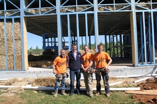 Australia's first bushfire resistant straw house