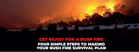 Bush fire survival plan